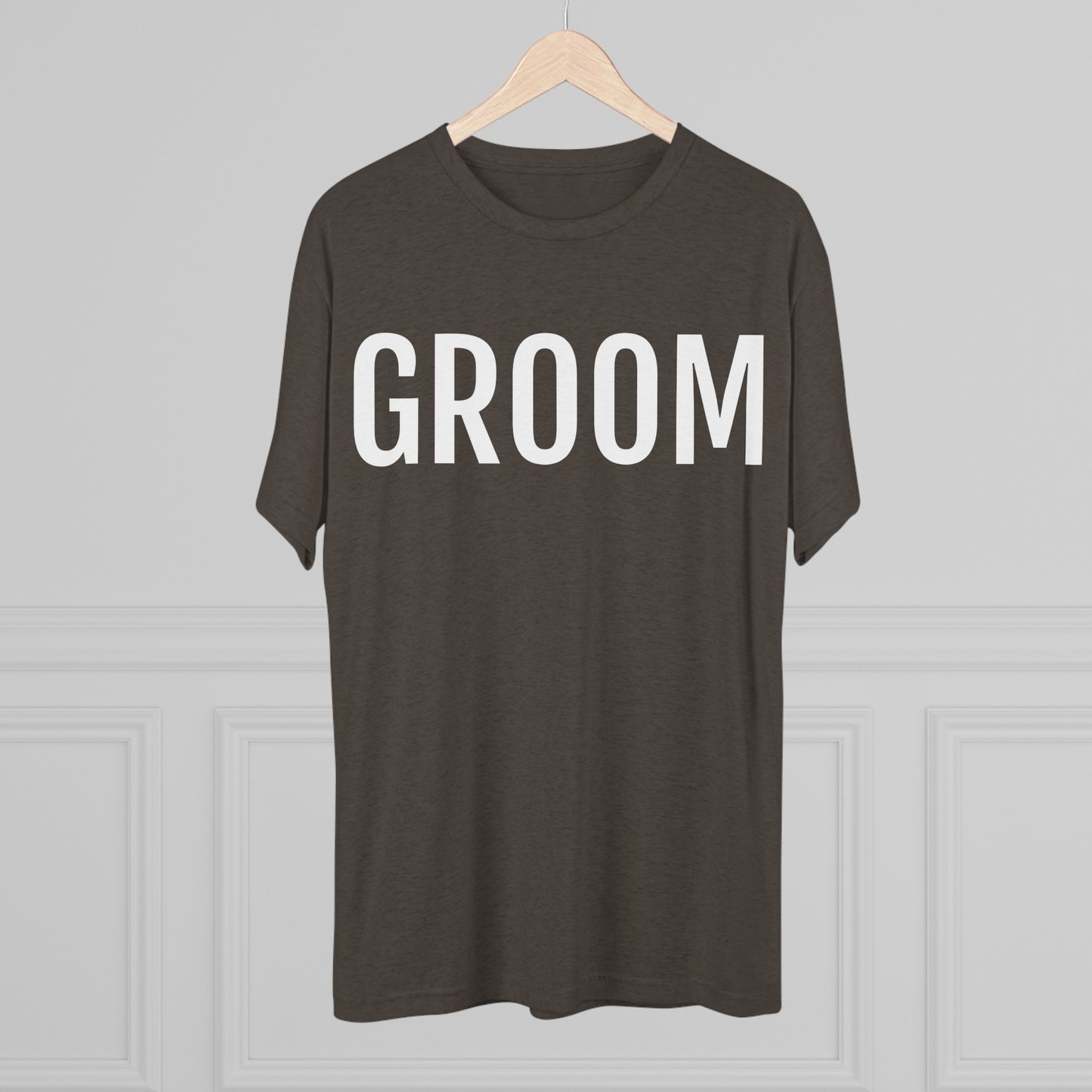 Unisex Tri-Blend Crew Tee - Groom