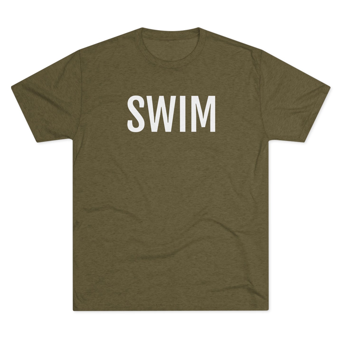 Unisex Tri-Blend Crew Tee - Swim