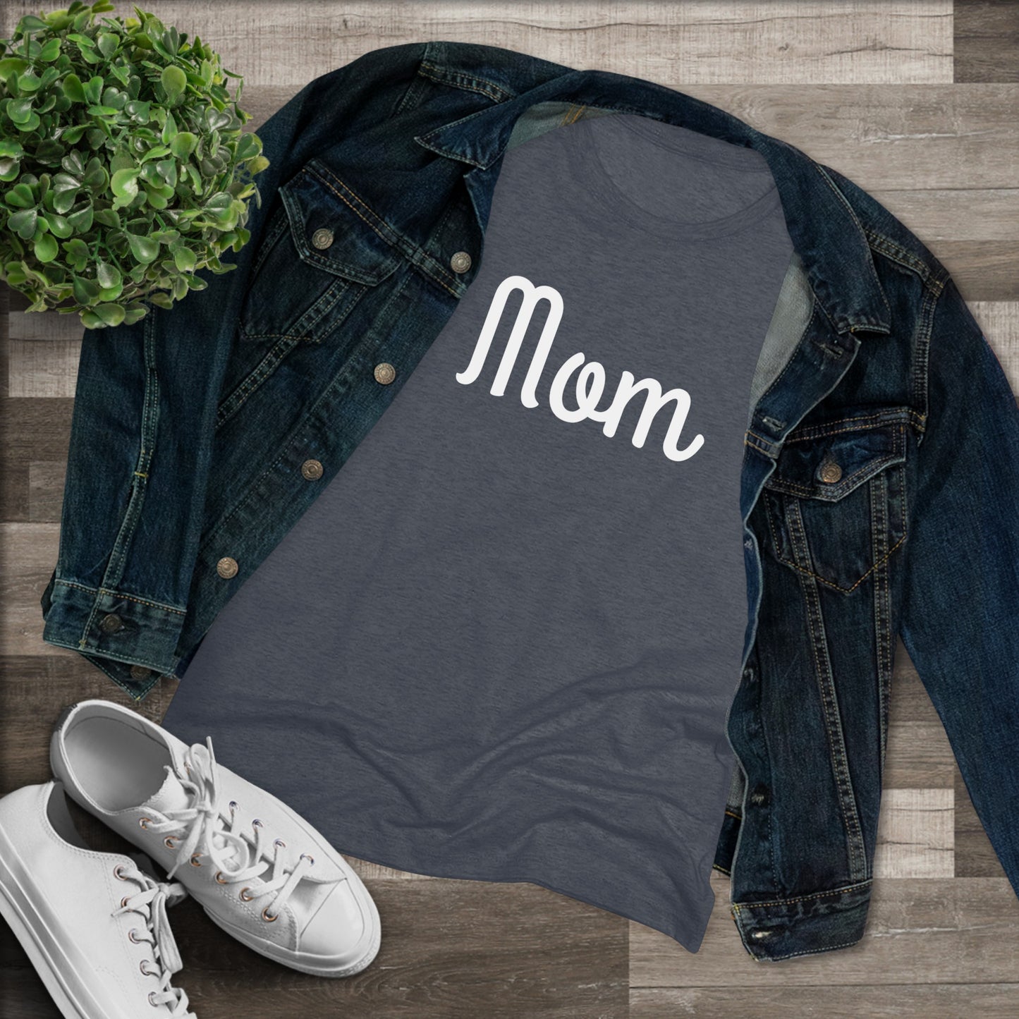 Women's Triblend Tee - Mom