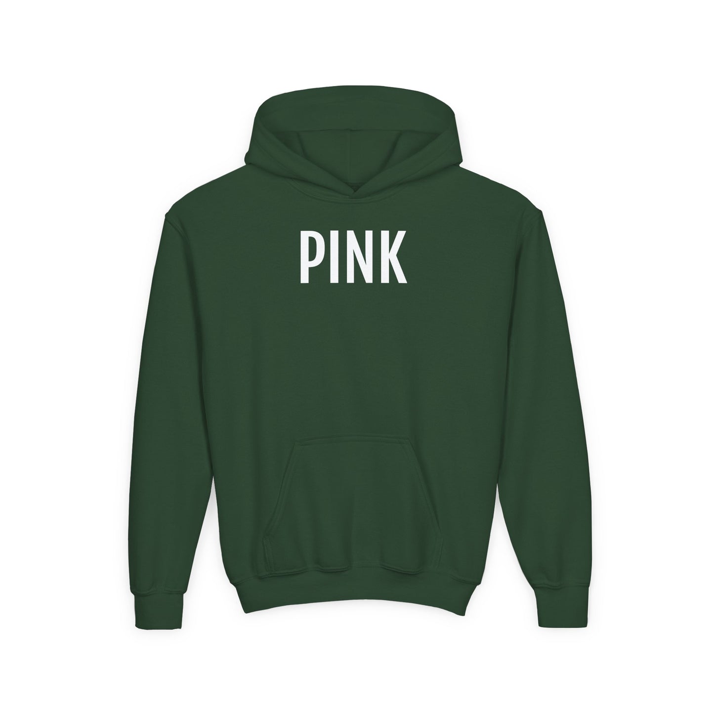 Youth Heavy Blend Hooded Sweatshirt - PINK