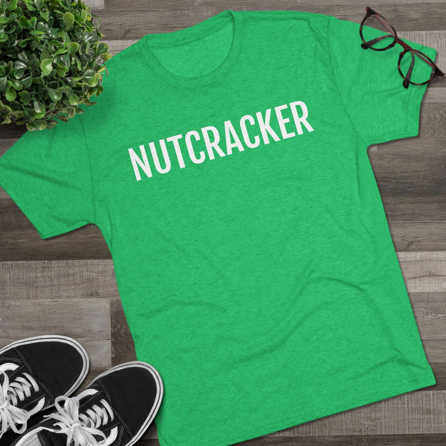 Unisex Tri-Blend Crew Tee - Nutcracker