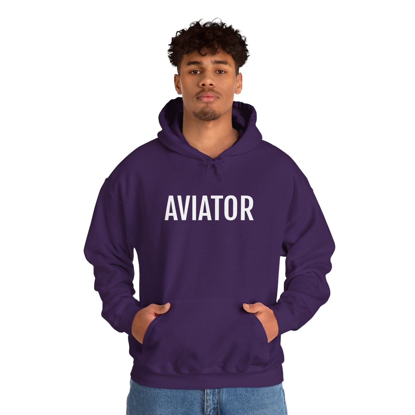 Unisex Heavy Blend™ Hooded Sweatshirt - AVIATOR