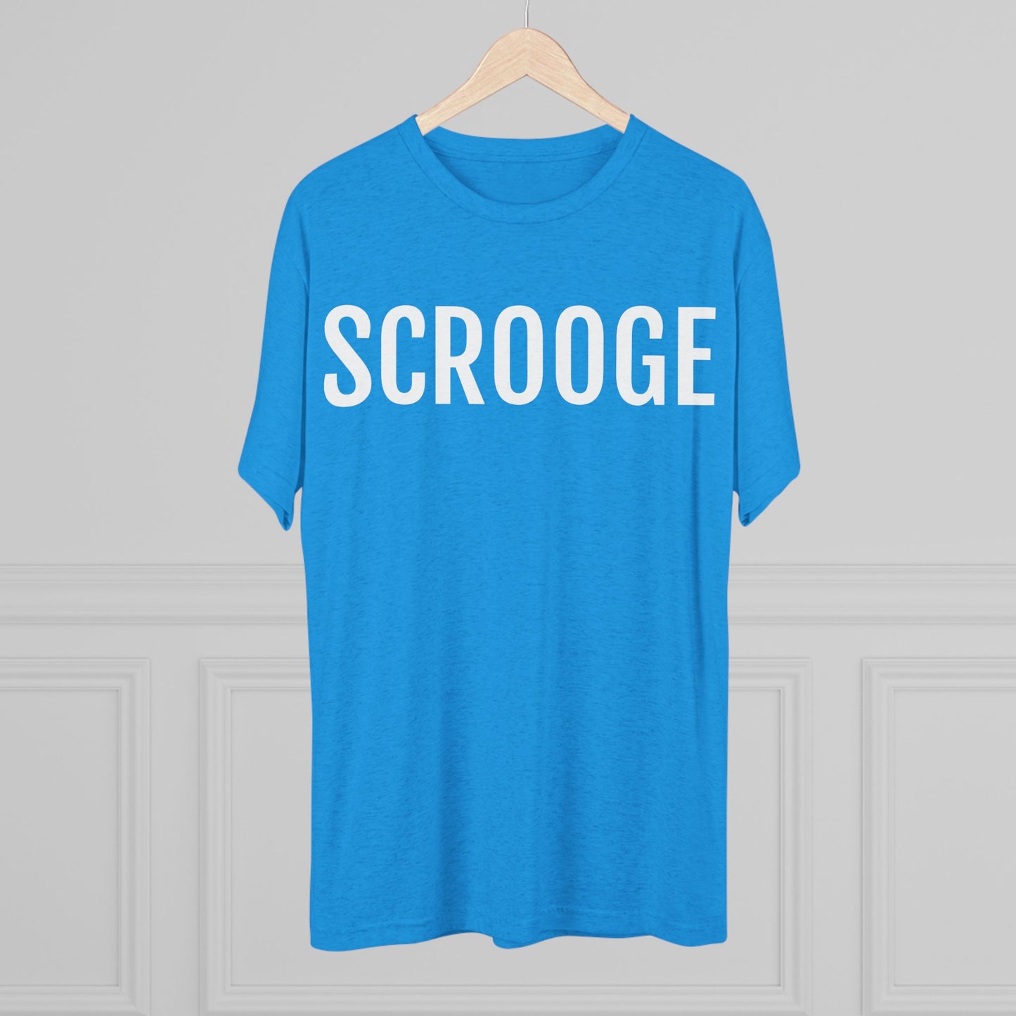 Unisex Tri-Blend Crew Tee - Scrooge