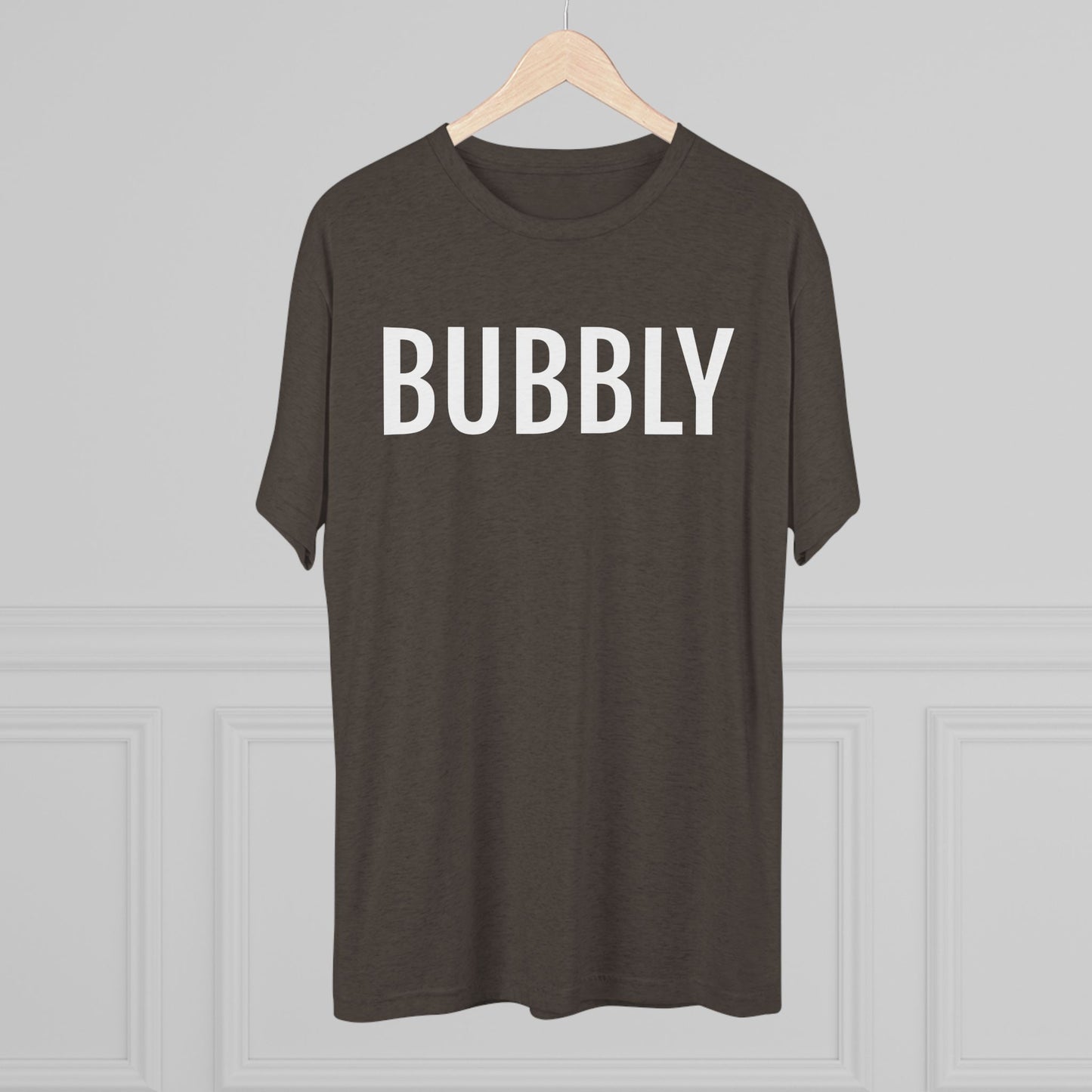 Unisex Tri-Blend Crew Tee - Bubbly