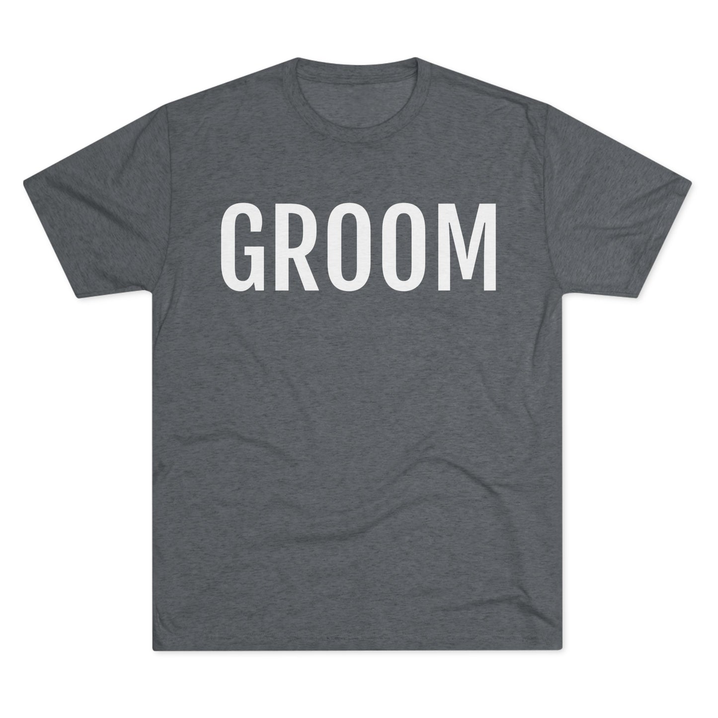 Unisex Tri-Blend Crew Tee - Groom