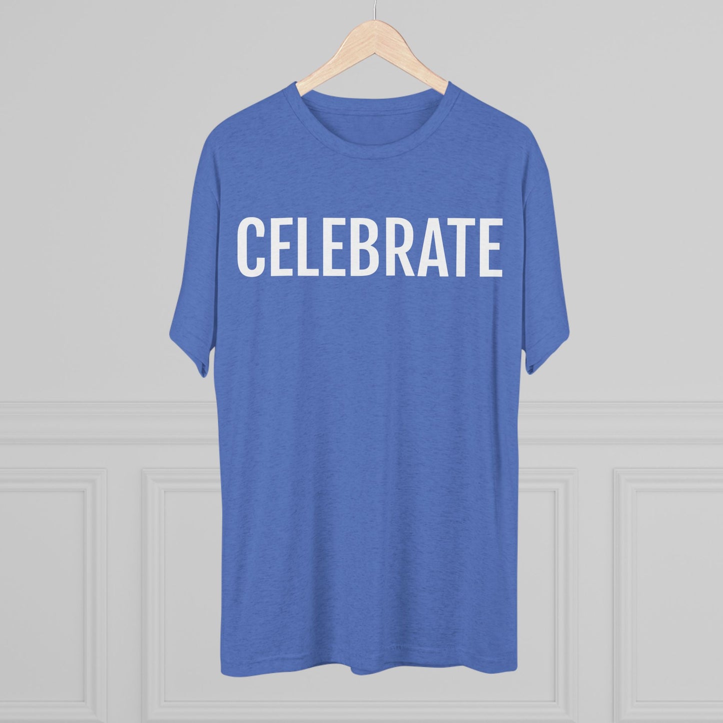 Unisex Tri-Blend Crew Tee - Celebrate