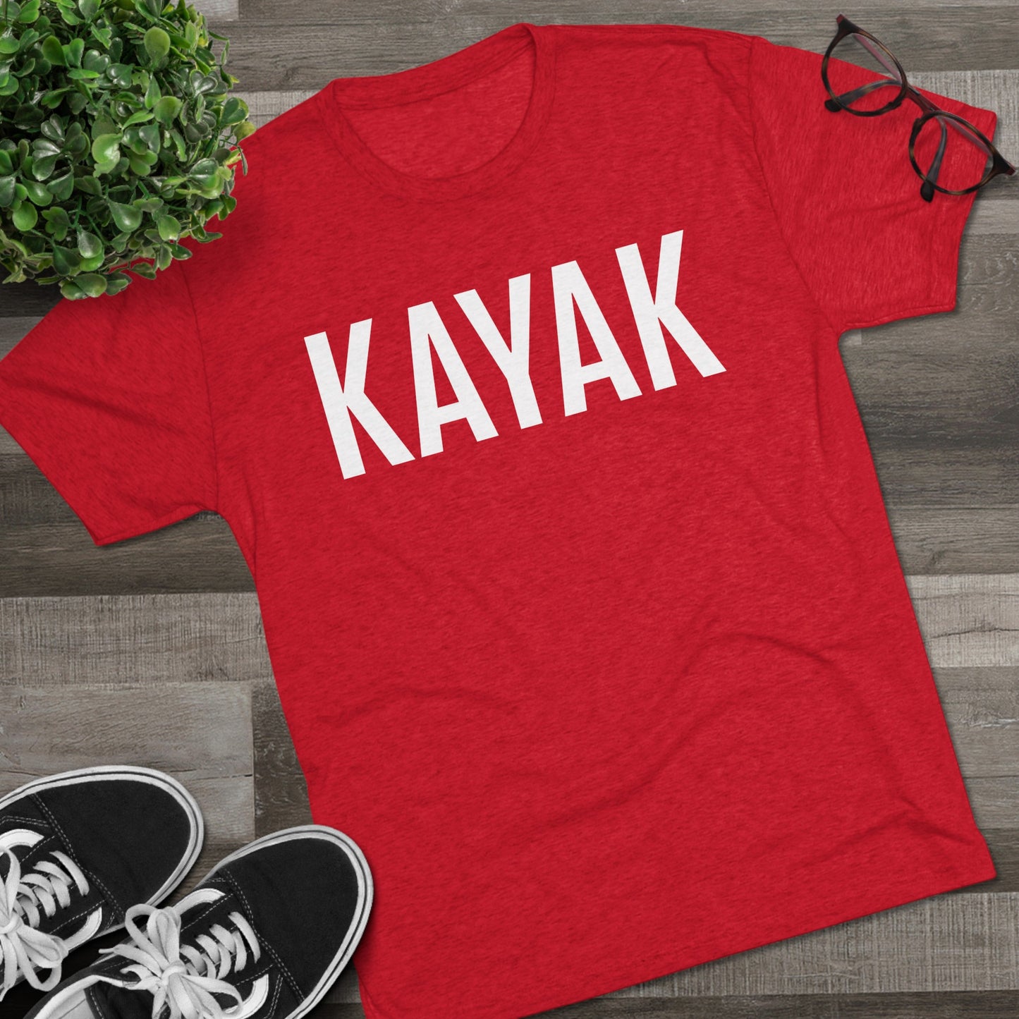 Unisex Tri-Blend Crew Tee - Kayak