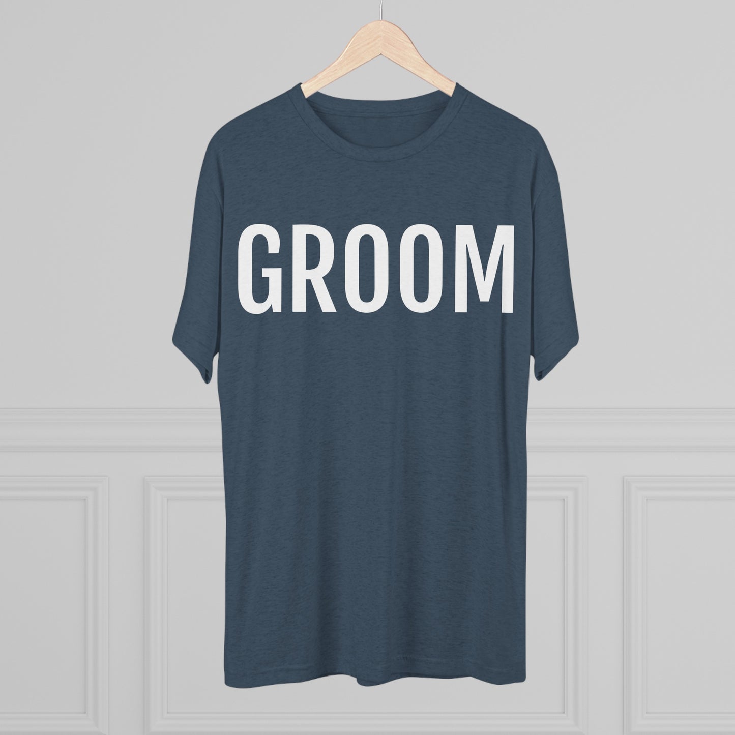 Unisex Tri-Blend Crew Tee - Groom