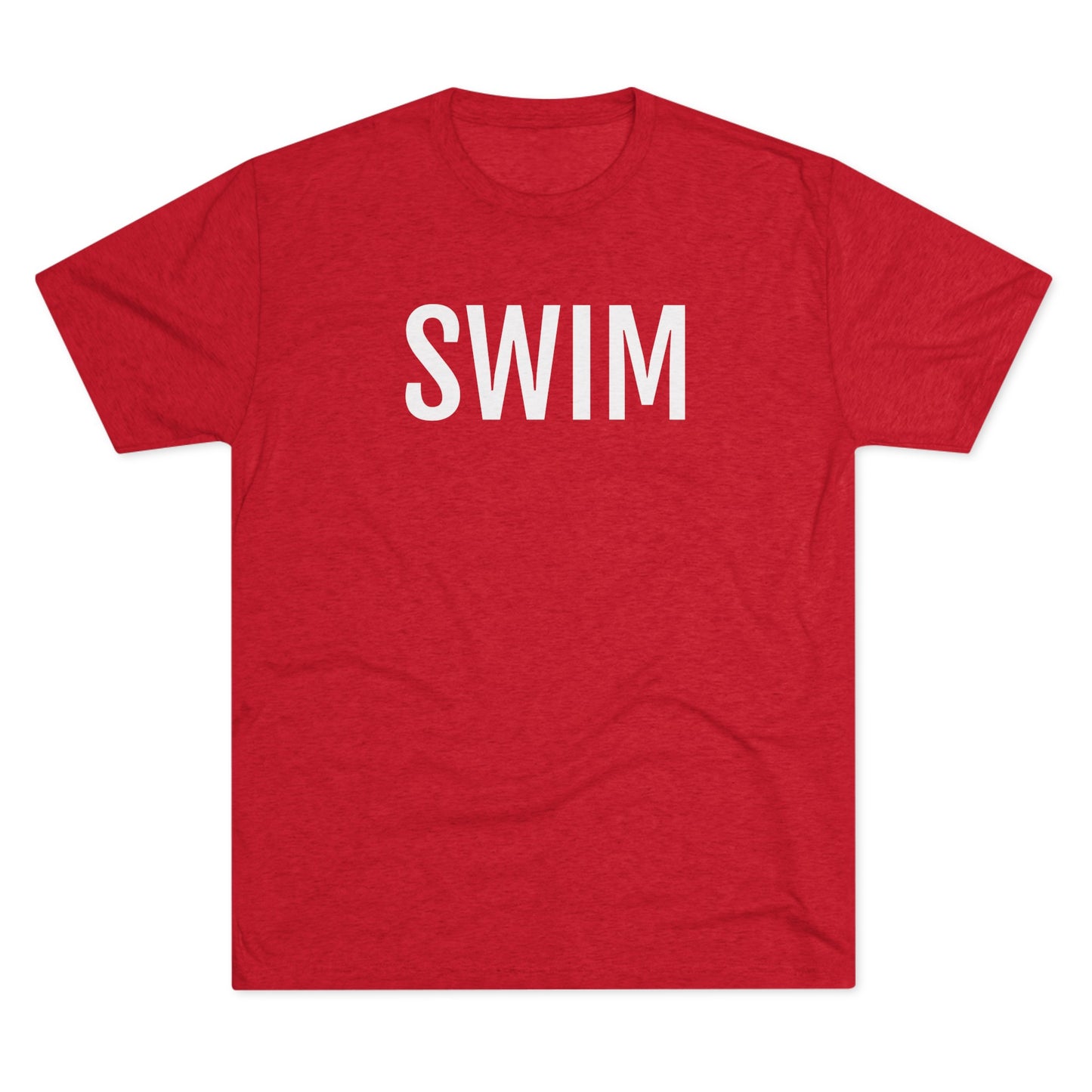 Unisex Tri-Blend Crew Tee - Swim