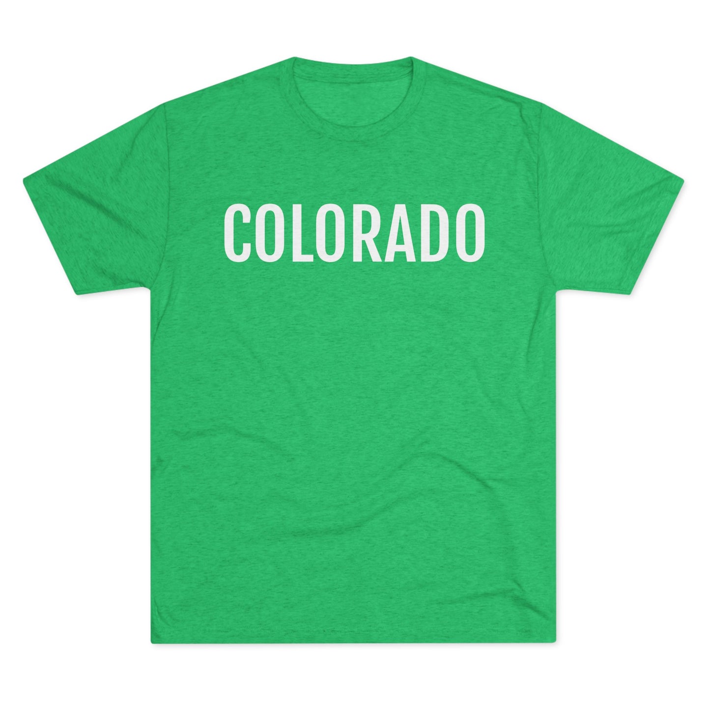Unisex Tri-Blend Crew Tee - Colorado