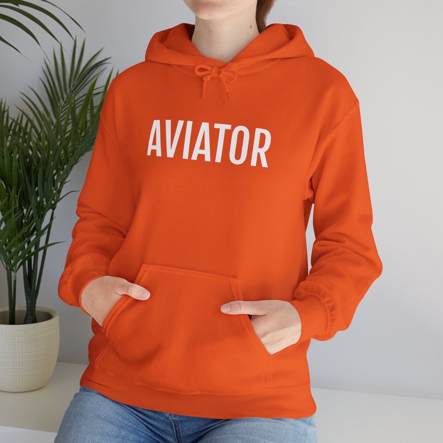 Unisex Heavy Blend™ Hooded Sweatshirt - AVIATOR