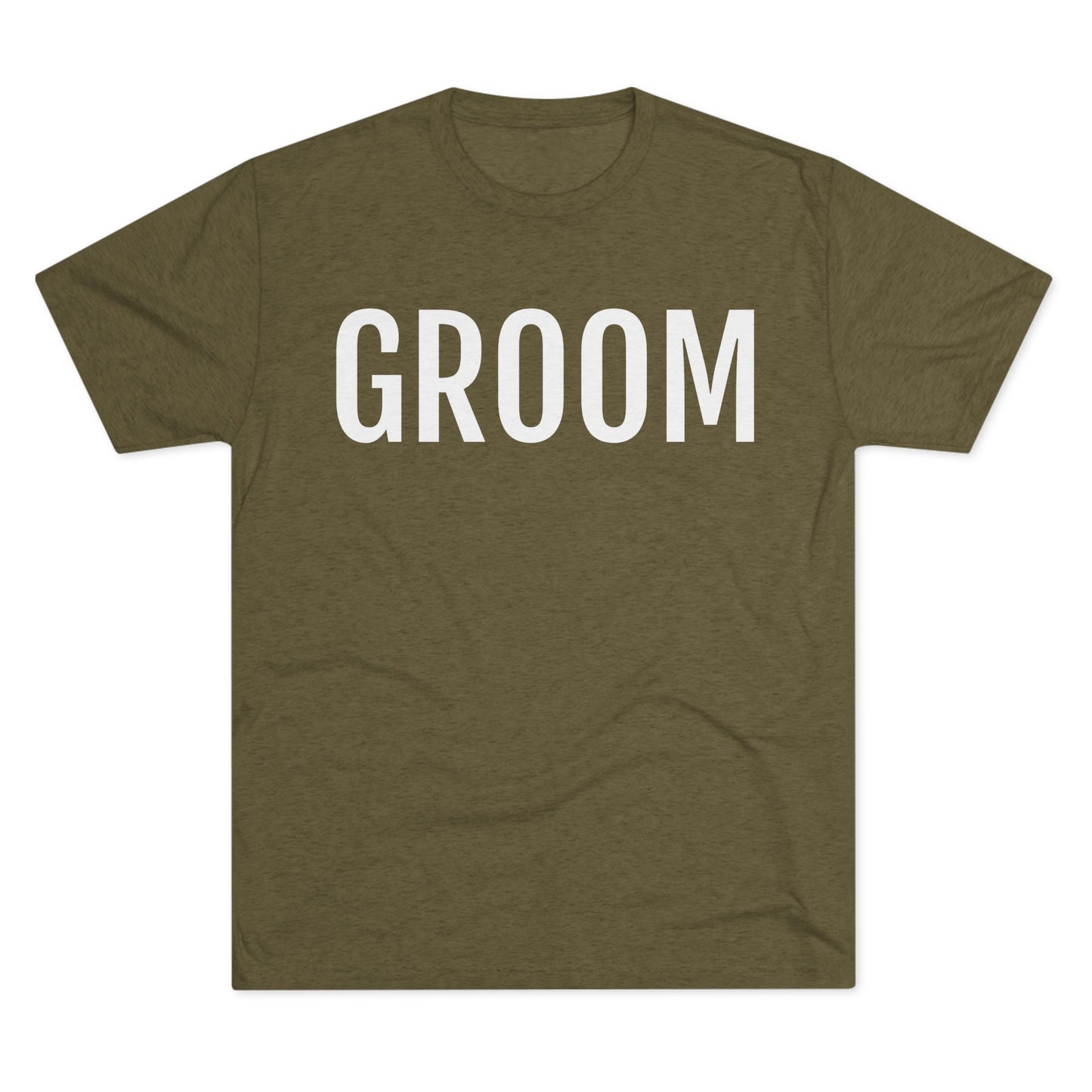 Unisex Tri-Blend Crew Tee - Groom