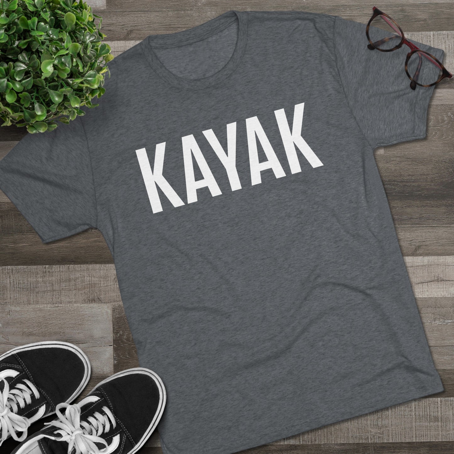 Unisex Tri-Blend Crew Tee - Kayak