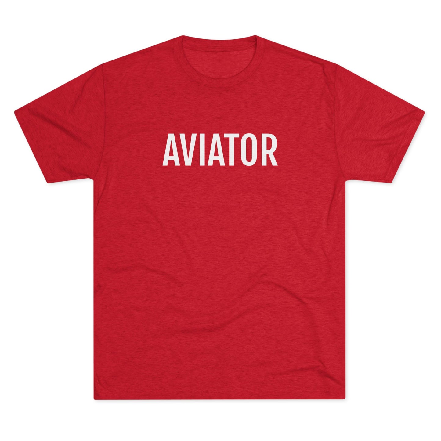 Unisex Tri-Blend Crew Tee - AVIATOR