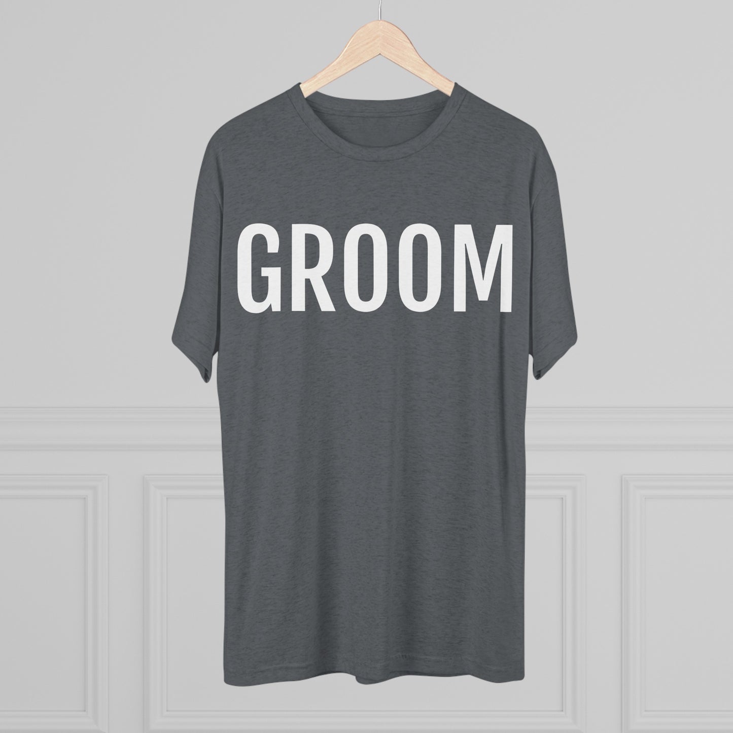 Unisex Tri-Blend Crew Tee - Groom