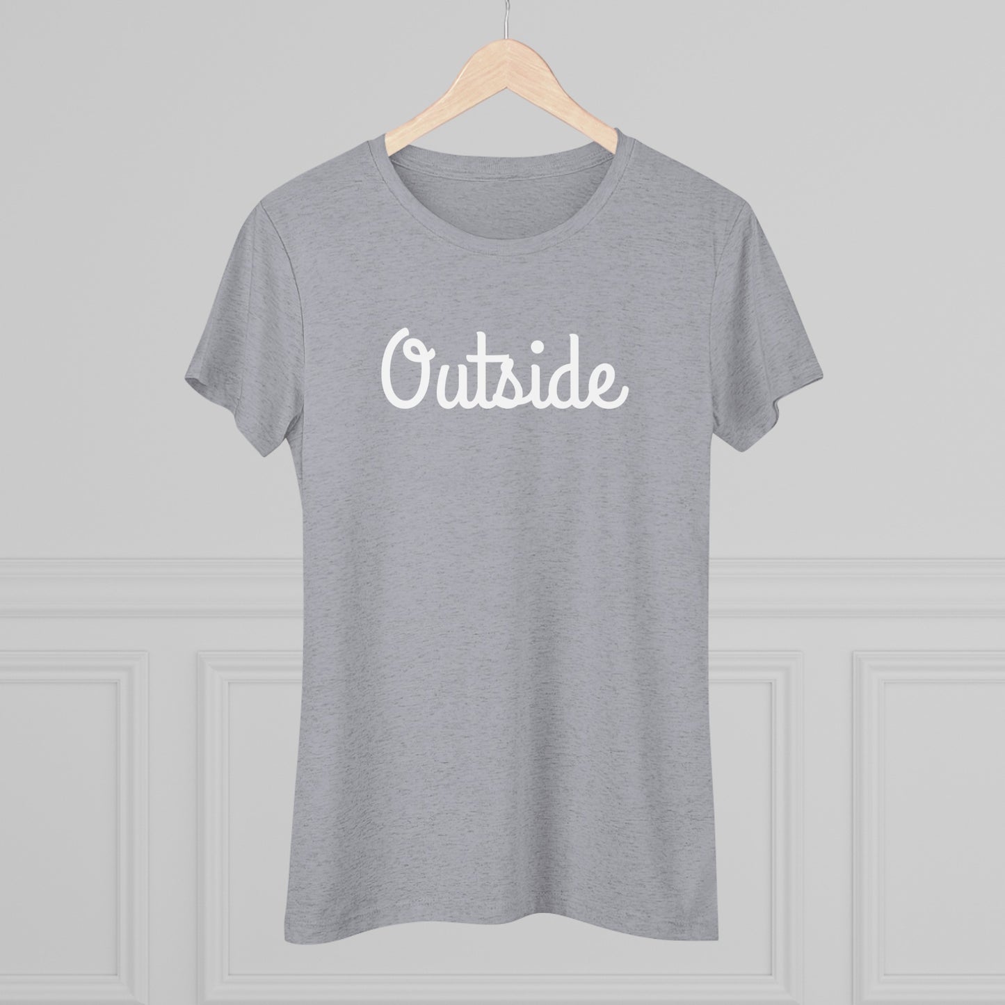 Women's Triblend Tee - Outside