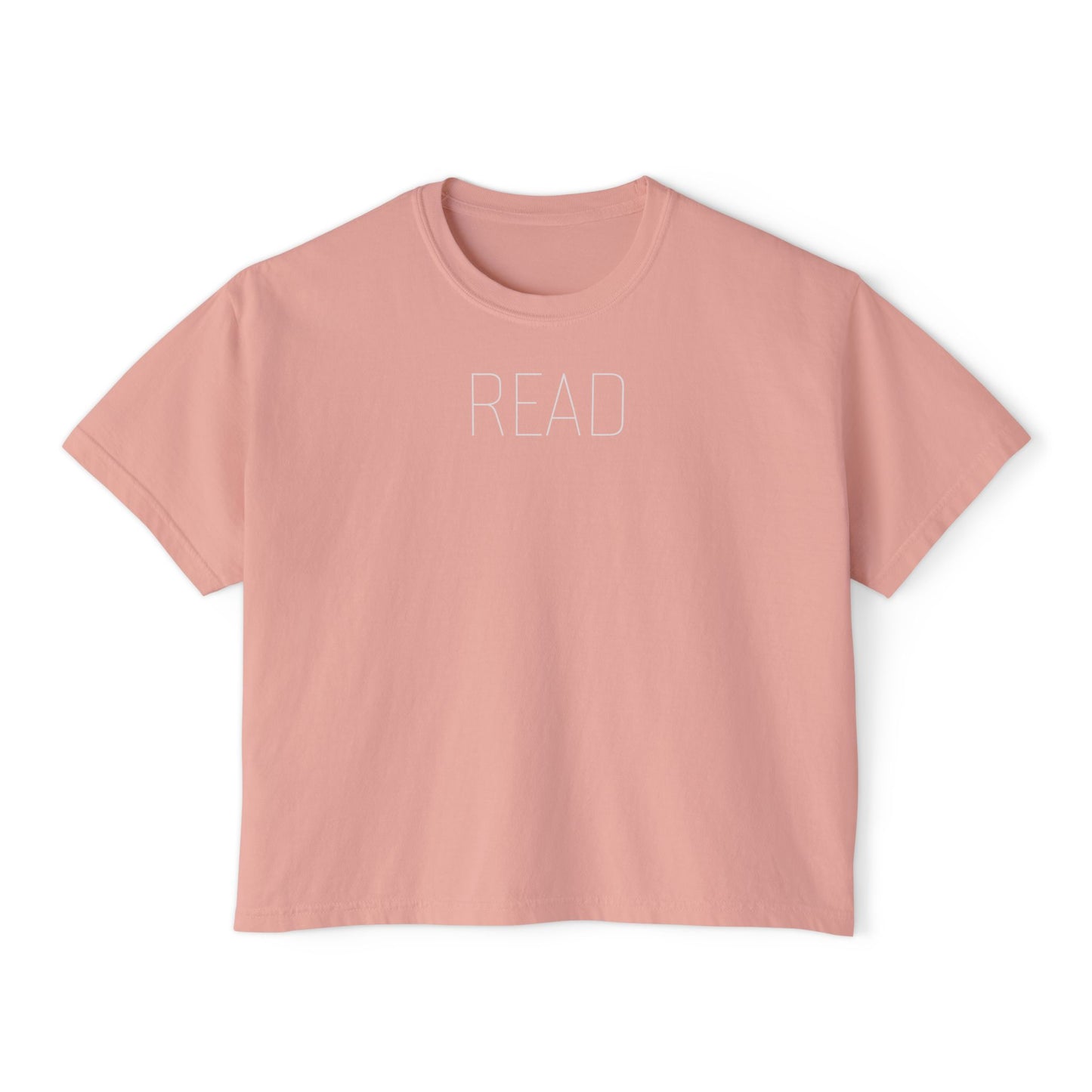 Women's Boxy Tee - Read