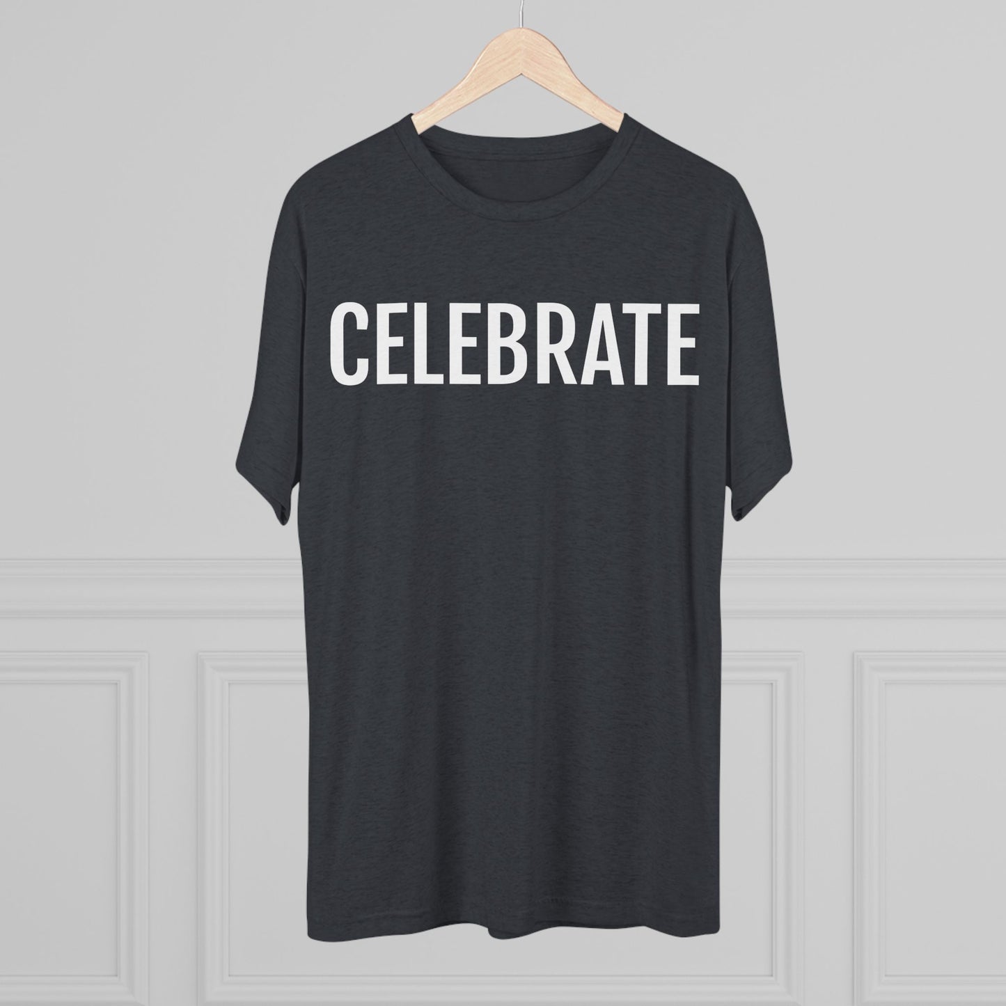Unisex Tri-Blend Crew Tee - Celebrate