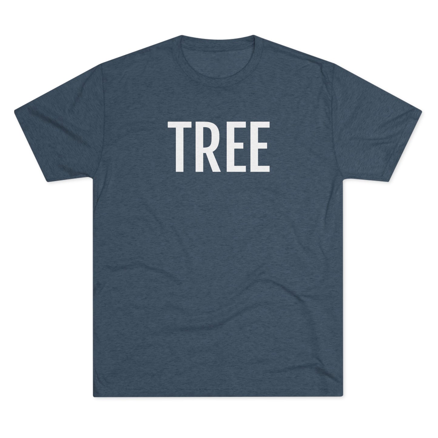Unisex Tri-Blend Crew Tee - Tree