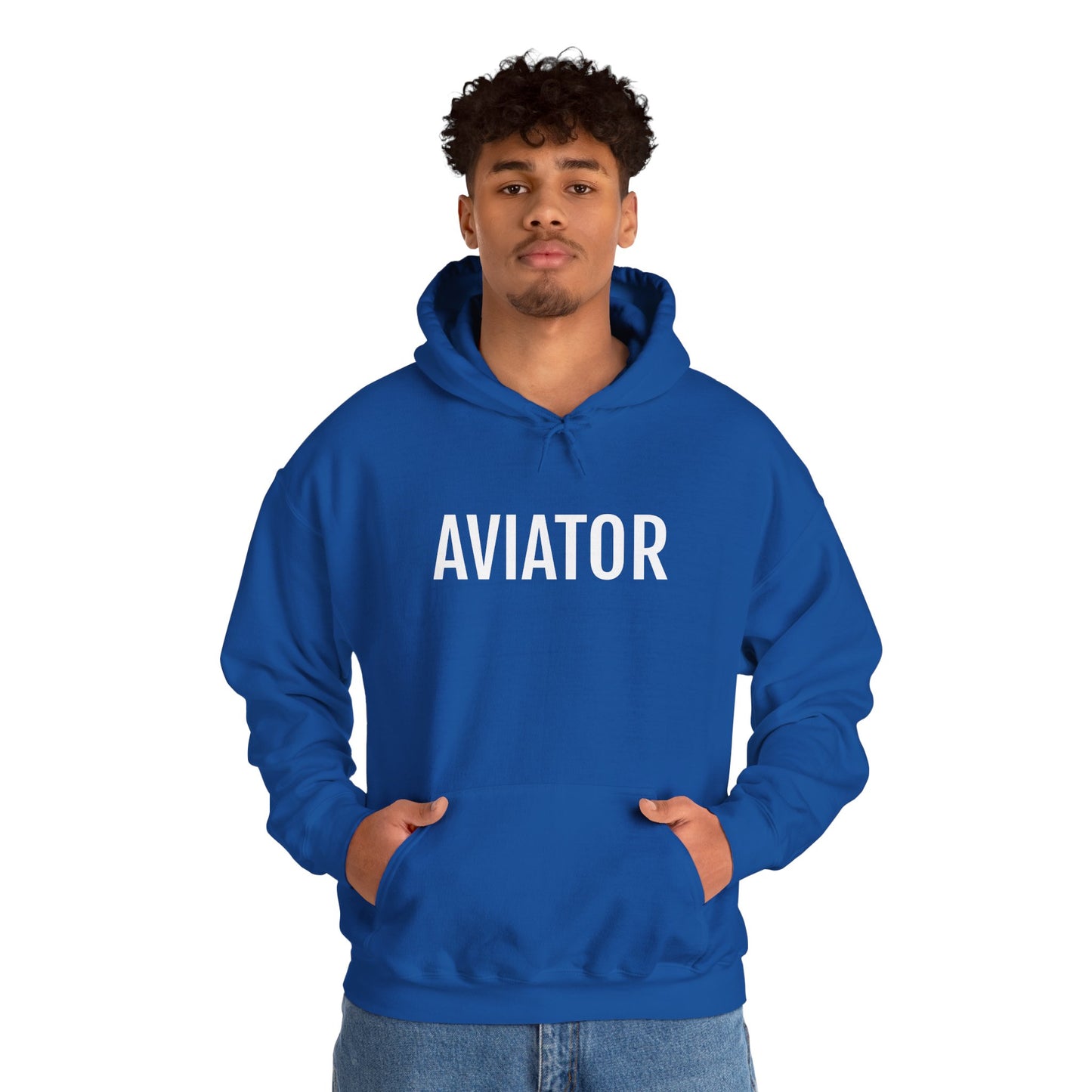 Unisex Heavy Blend™ Hooded Sweatshirt - AVIATOR