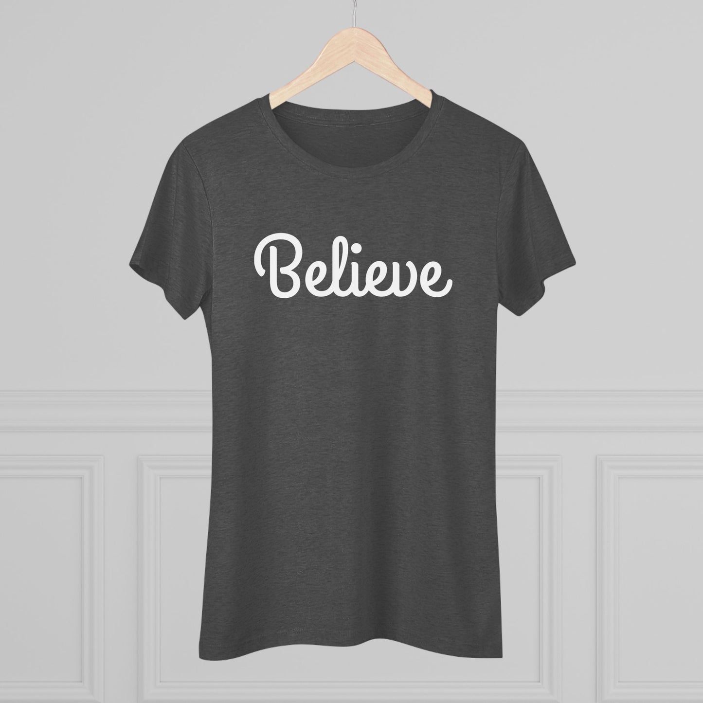 Women's Triblend Tee - Believe