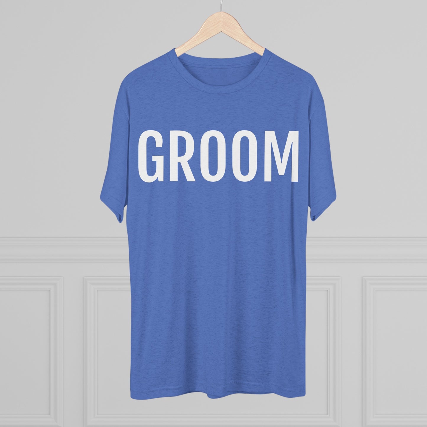Unisex Tri-Blend Crew Tee - Groom