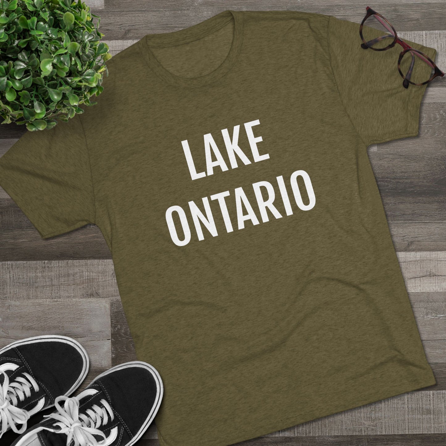 Lake Ontario - Unisex Tri-Blend Crew Tee