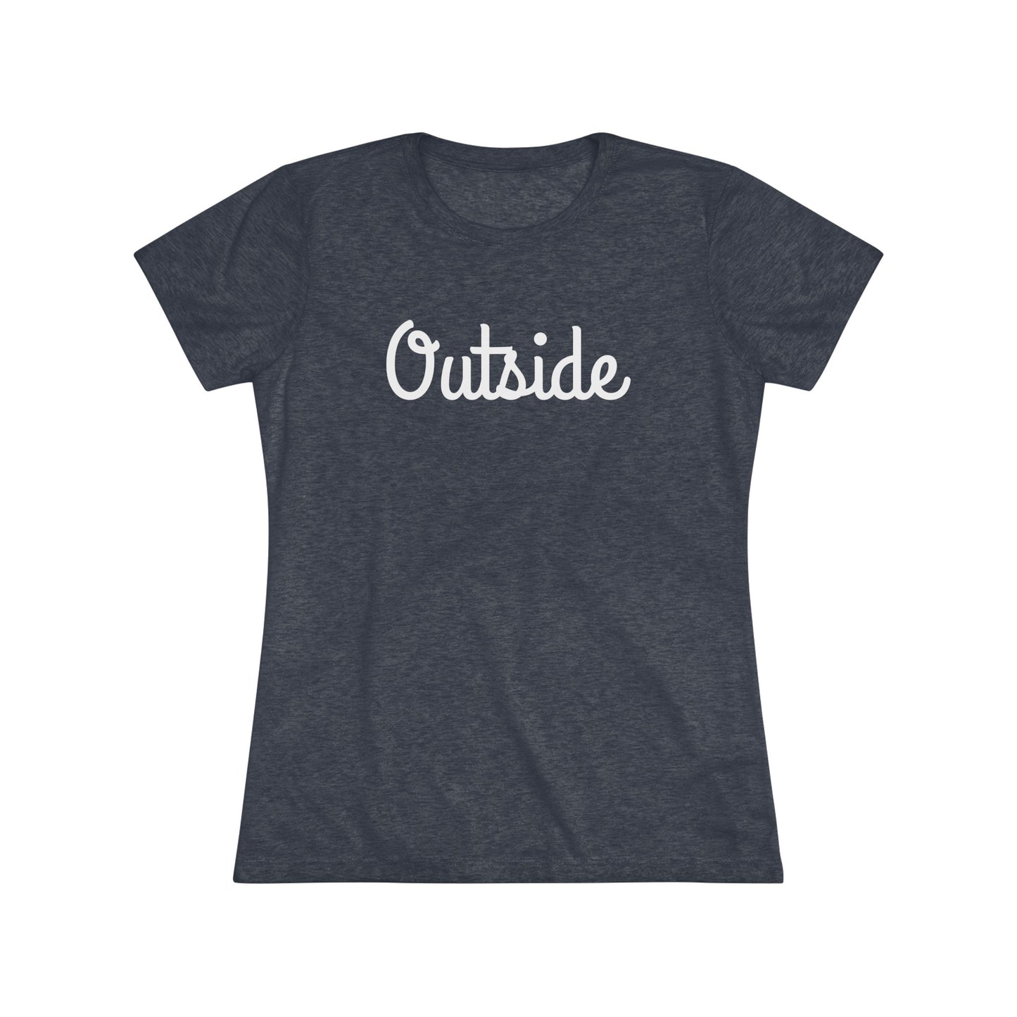 Women's Triblend Tee - Outside