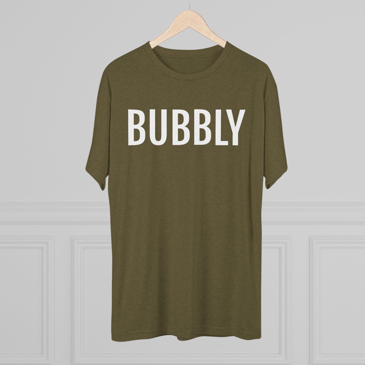 Unisex Tri-Blend Crew Tee - Bubbly