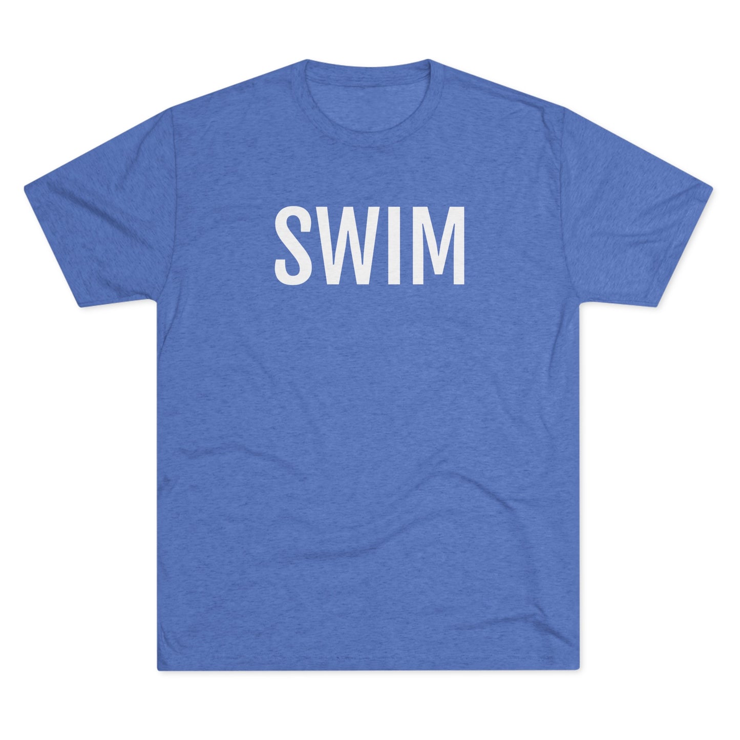 Unisex Tri-Blend Crew Tee - Swim