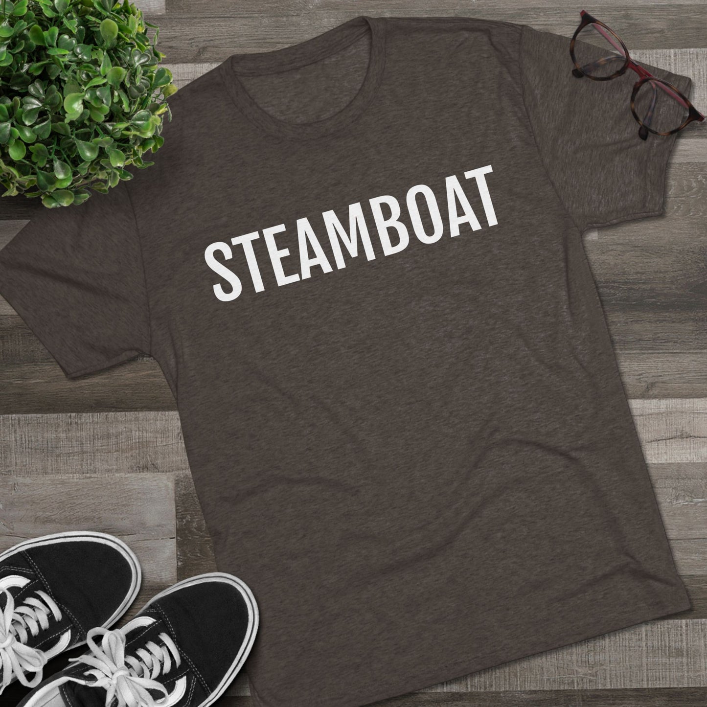 Unisex Tri-Blend Crew Tee - Steamboat