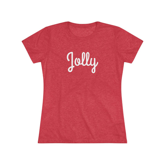 Women's Triblend Tee - Jolly