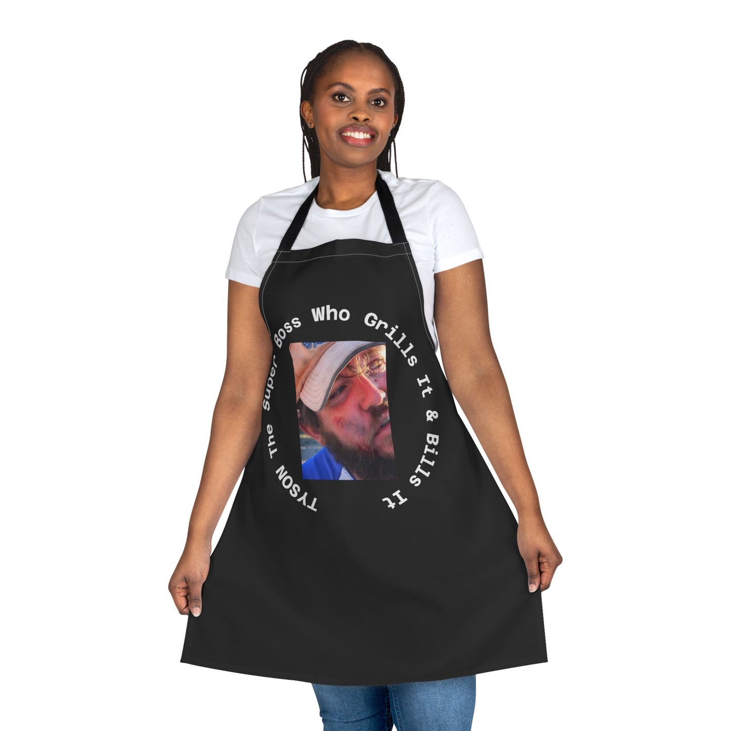 Personalized (Tyson) BBQ Apron for Grill Masters, Perfect Gift for Fathers Day, Cooking Enthusiasts, Outdoor Parties, Birthdays