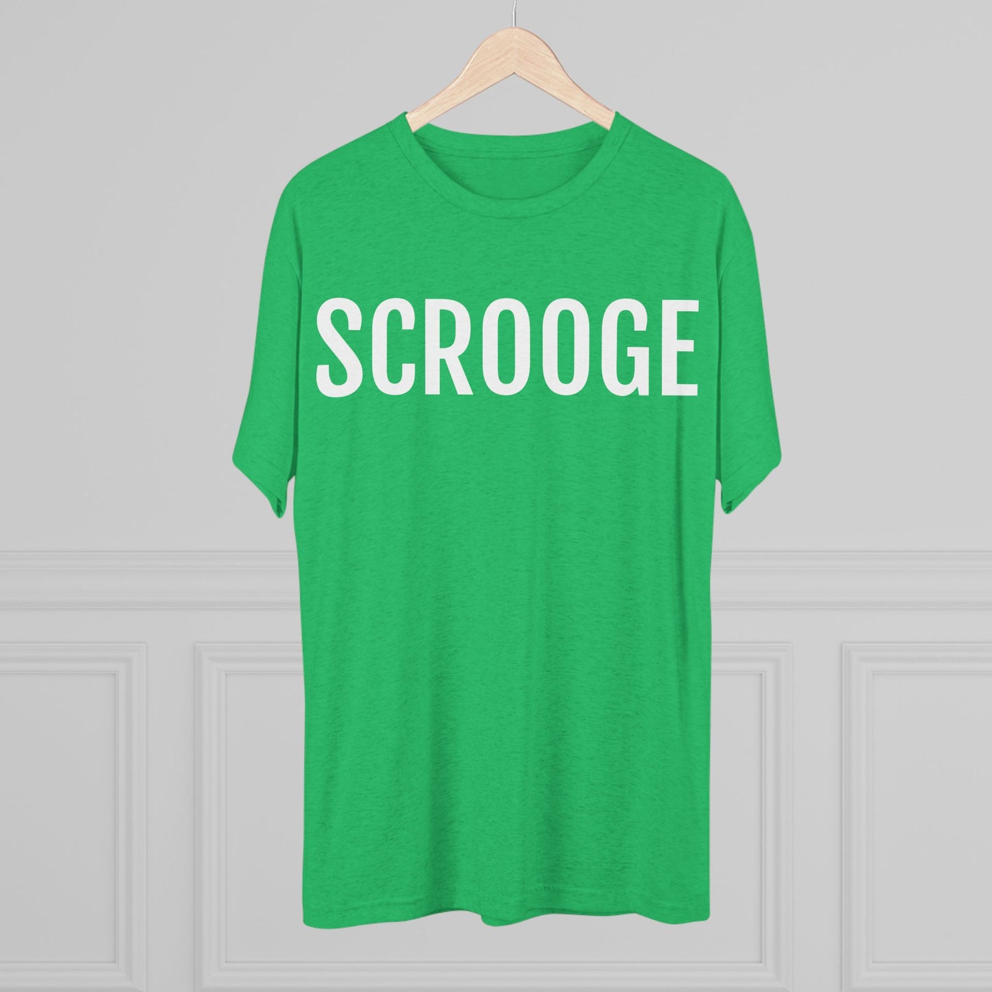 Unisex Tri-Blend Crew Tee - Scrooge