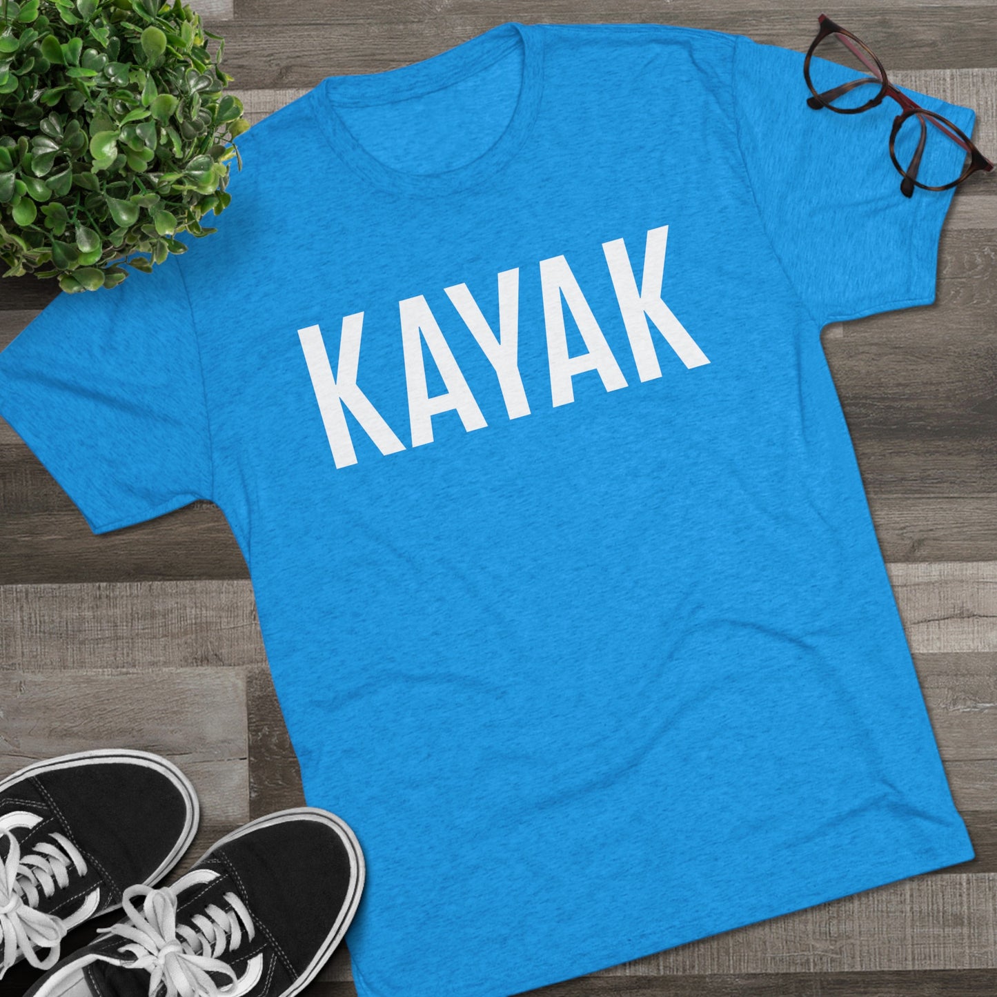 Unisex Tri-Blend Crew Tee - Kayak