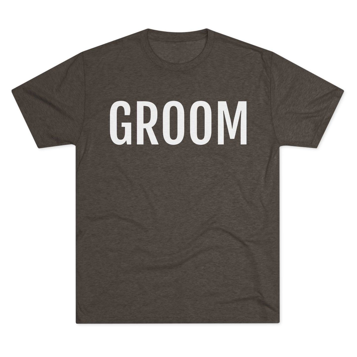 Unisex Tri-Blend Crew Tee - Groom