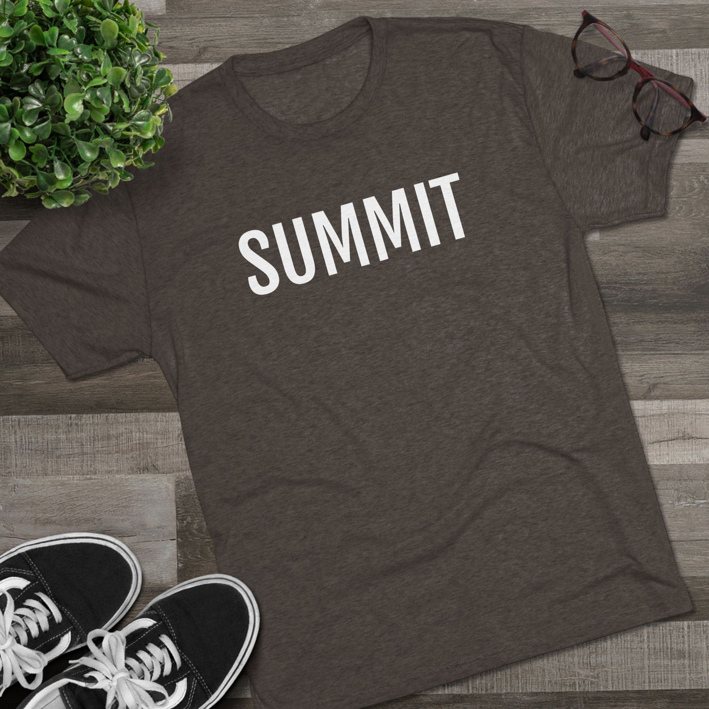 Unisex Tri-Blend Crew Tee - Summit