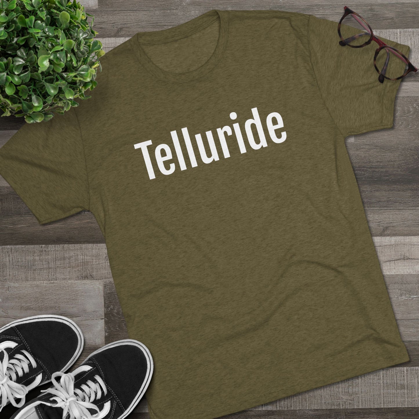 Unisex Tri-Blend Crew Tee - Telluride