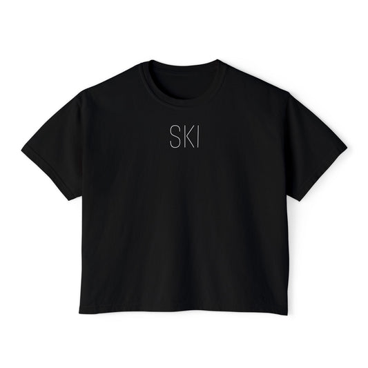 Women's Boxy Tee - Ski