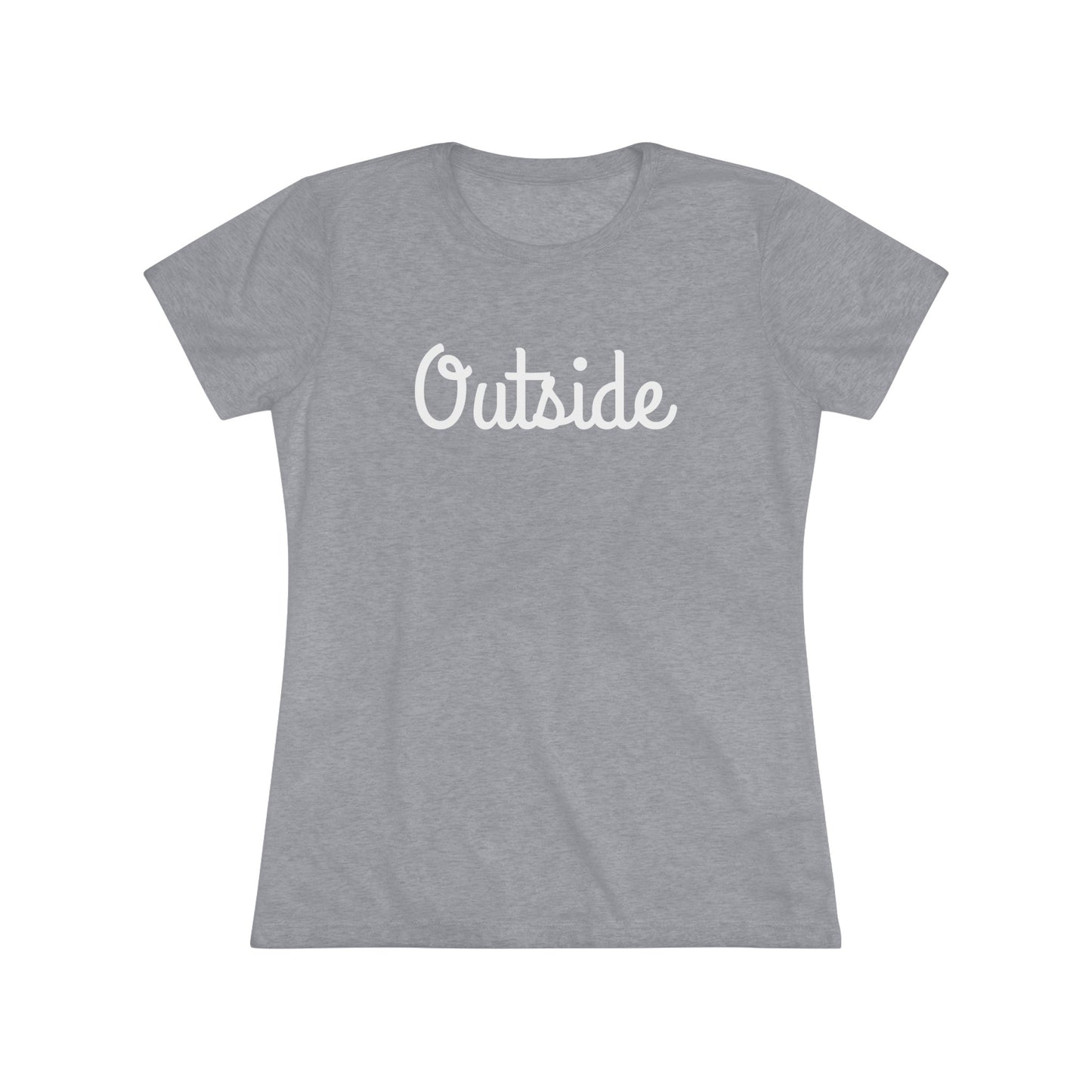 Women's Triblend Tee - Outside