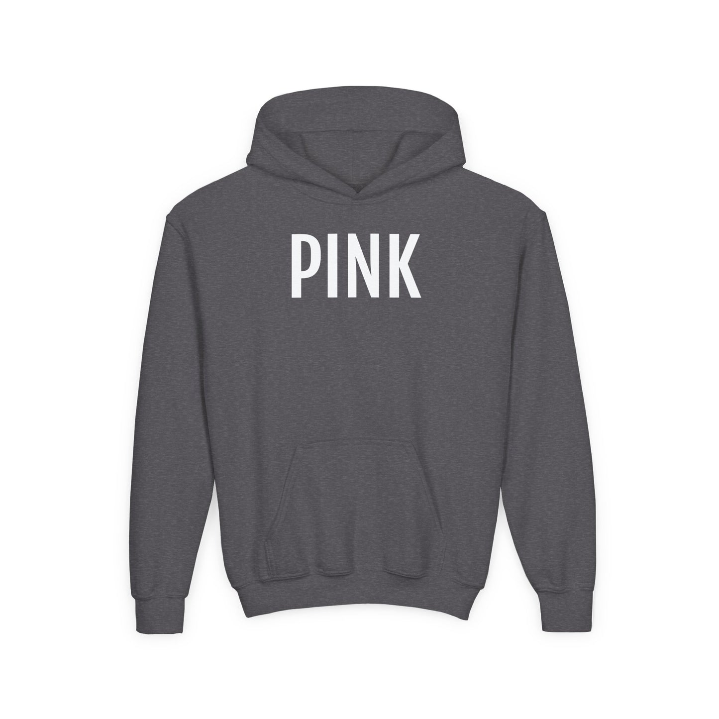 Youth Heavy Blend Hooded Sweatshirt - PINK
