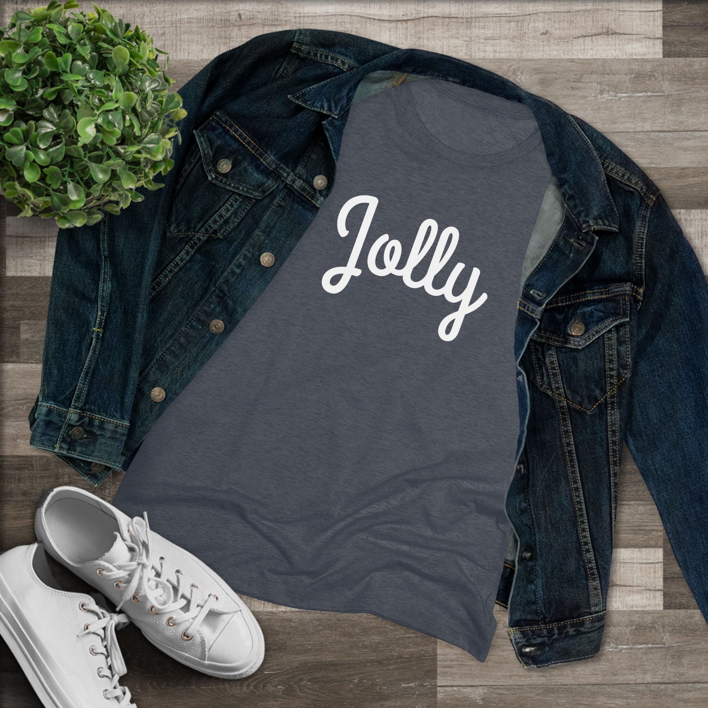 Women's Triblend Tee - Jolly