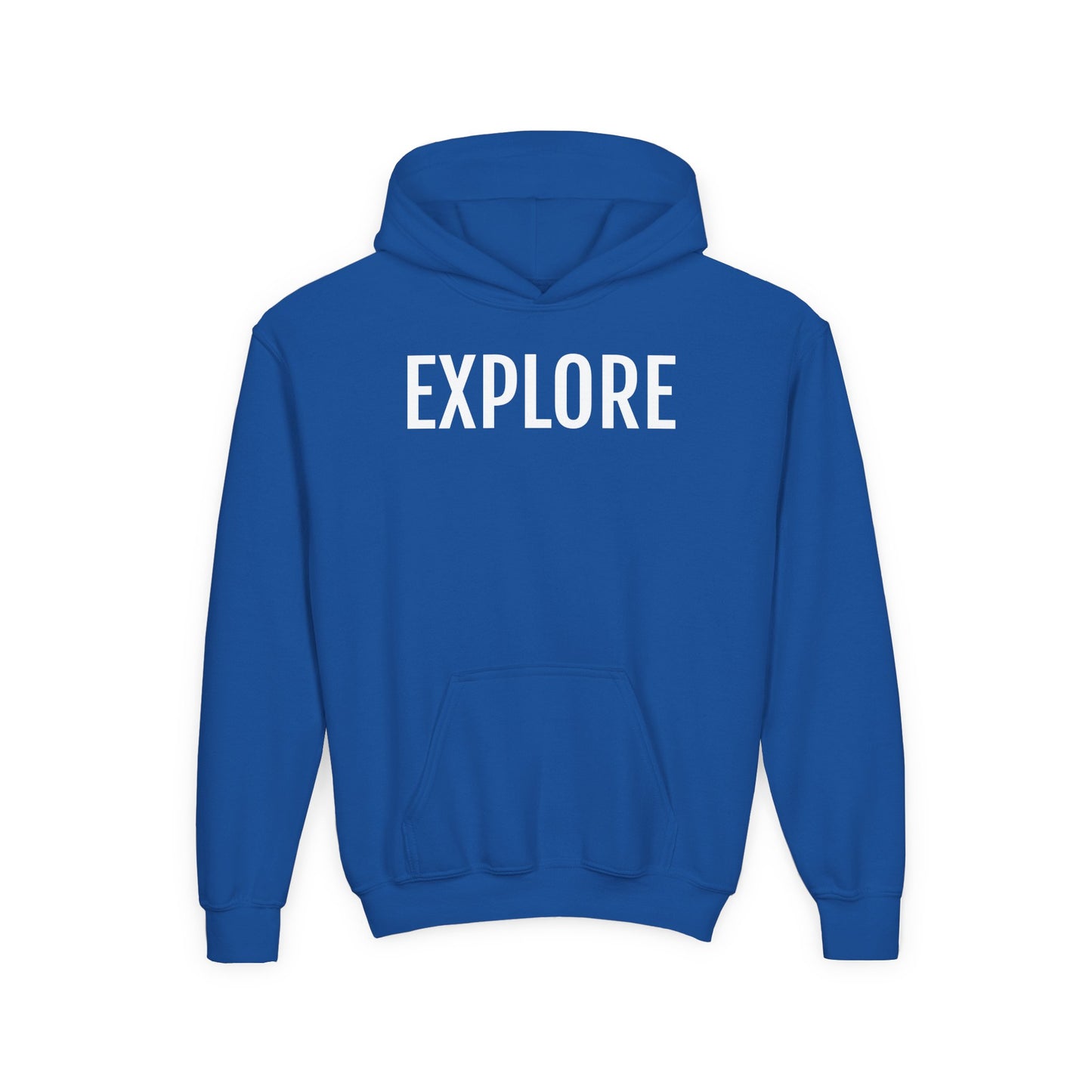 Youth Heavy Blend Hooded Sweatshirt - Explore