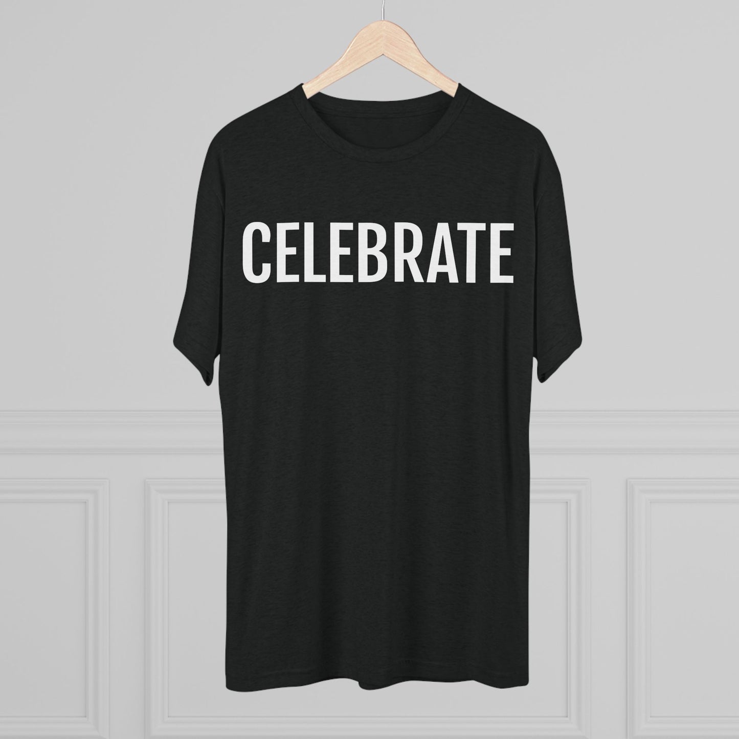 Unisex Tri-Blend Crew Tee - Celebrate