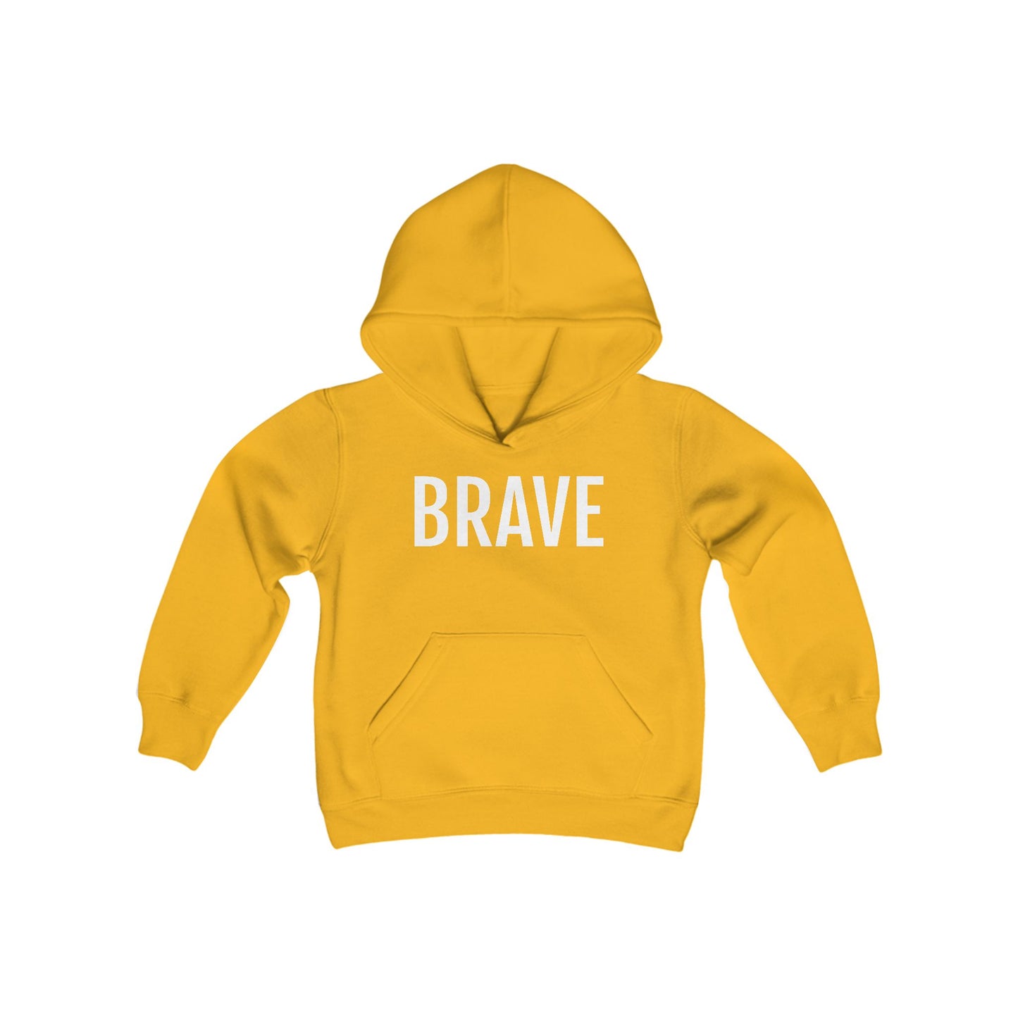 Youth Heavy Blend Hooded Sweatshirt - Brave