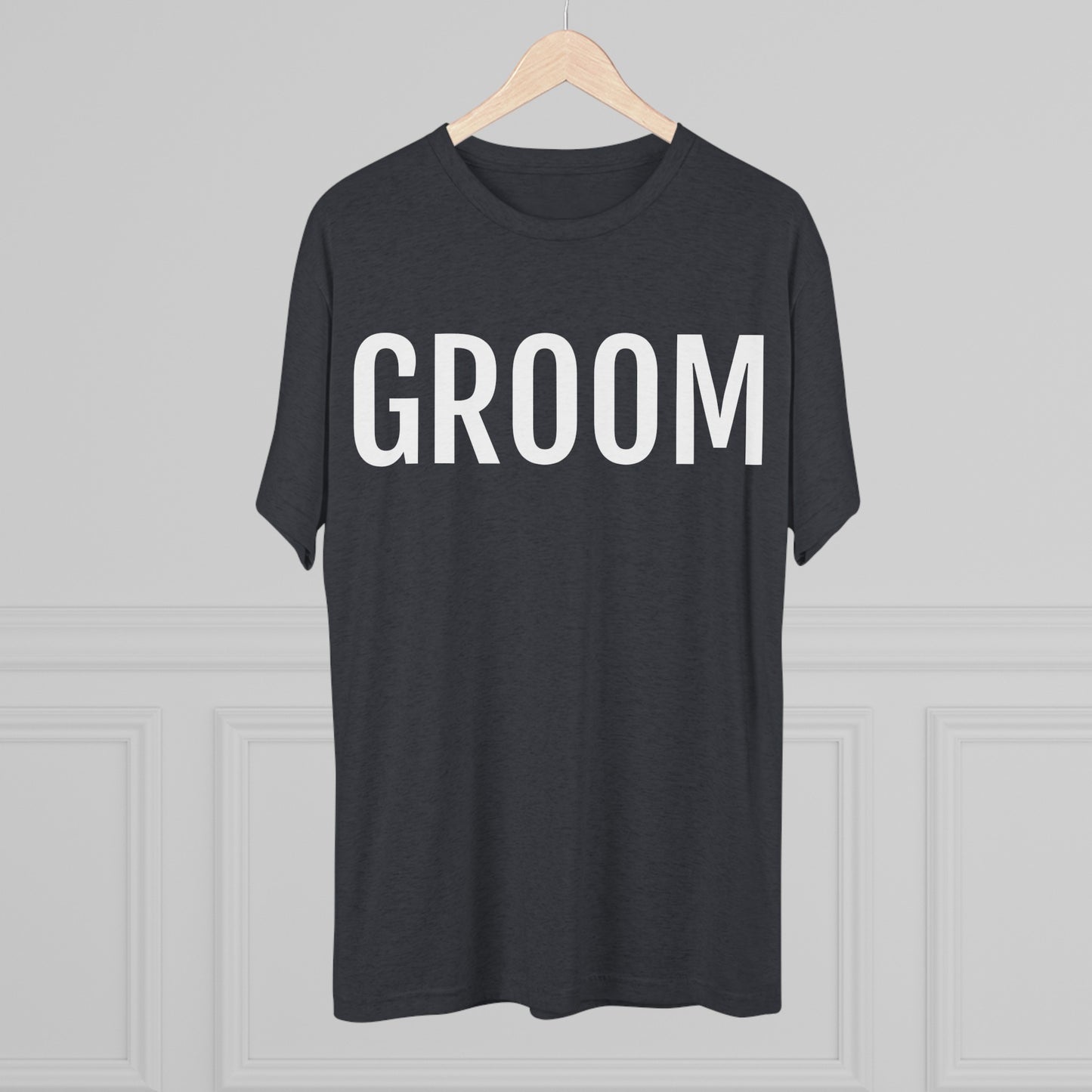 Unisex Tri-Blend Crew Tee - Groom