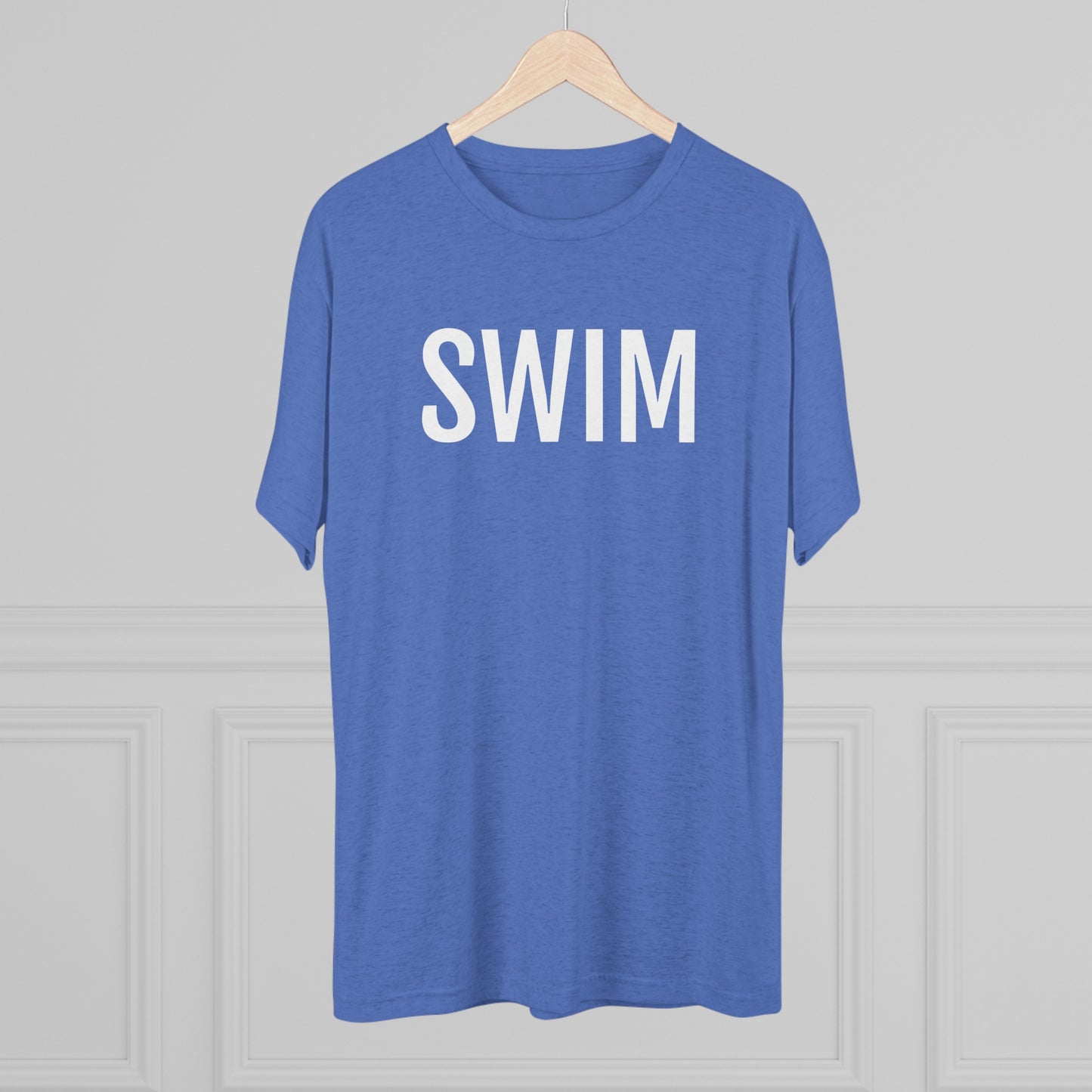Unisex Tri-Blend Crew Tee - Swim