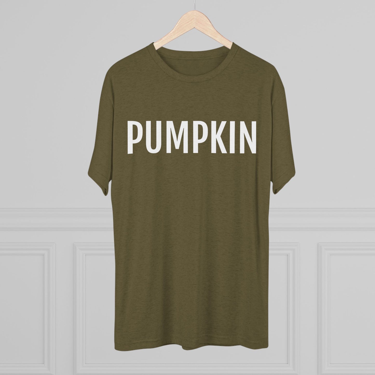 Unisex Tri-Blend Crew Tee - Pumpkin