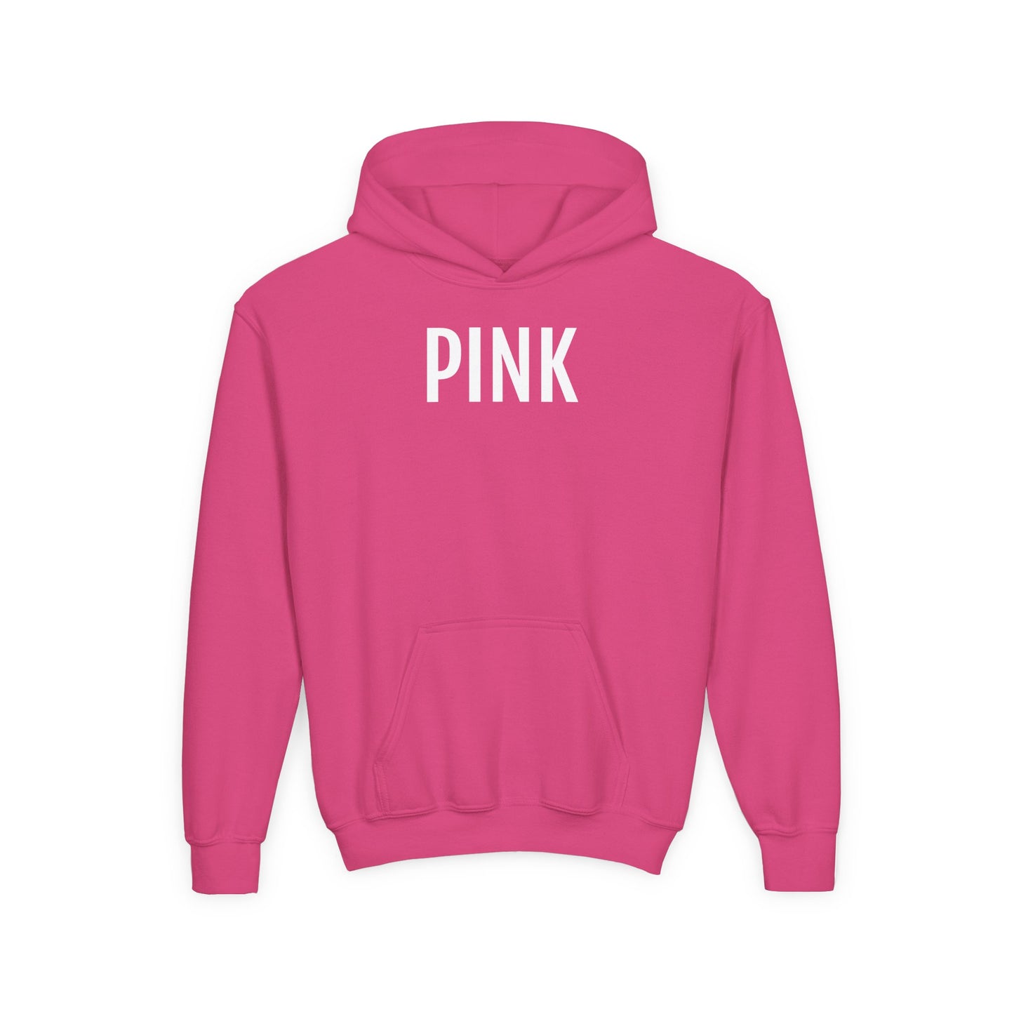 Youth Heavy Blend Hooded Sweatshirt - PINK