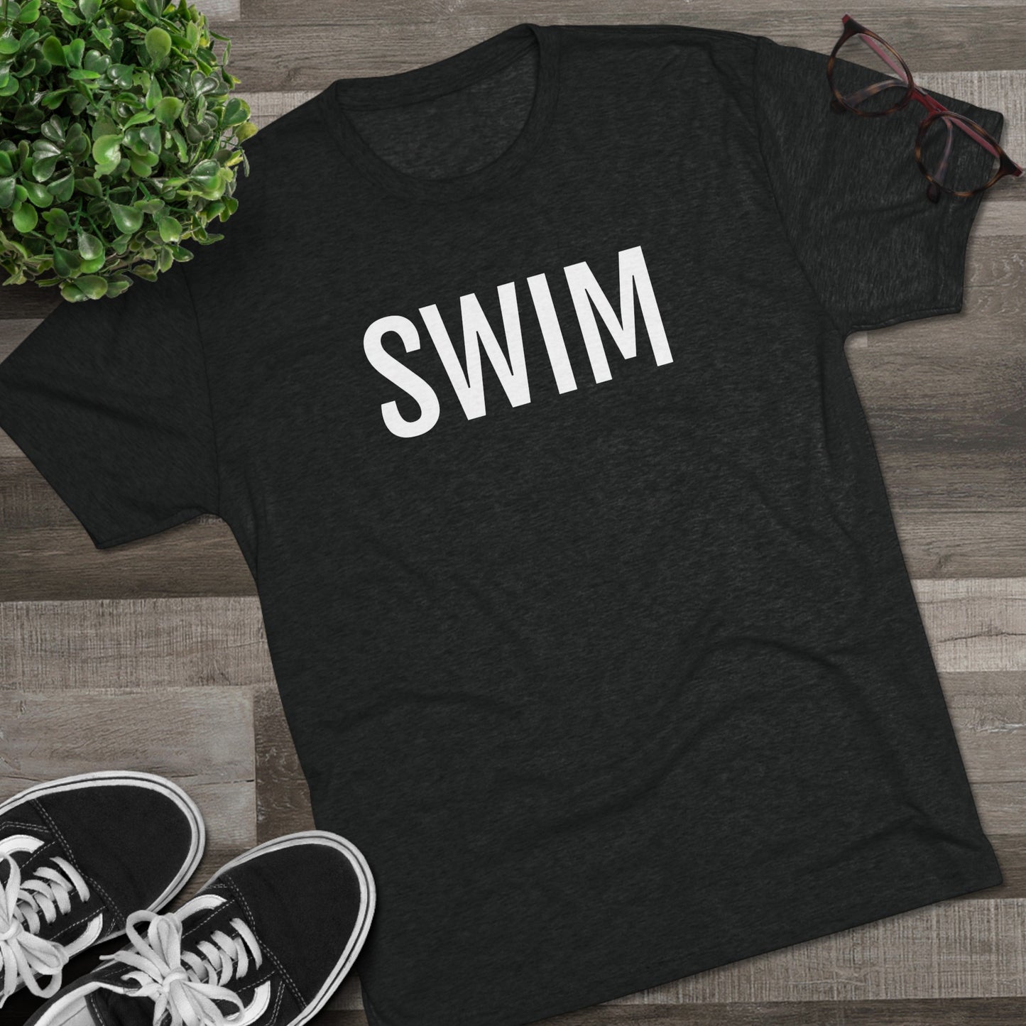 Unisex Tri-Blend Crew Tee - Swim